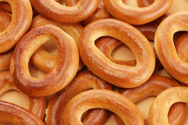 Tasty bagels, close up — Stock Photo, Image