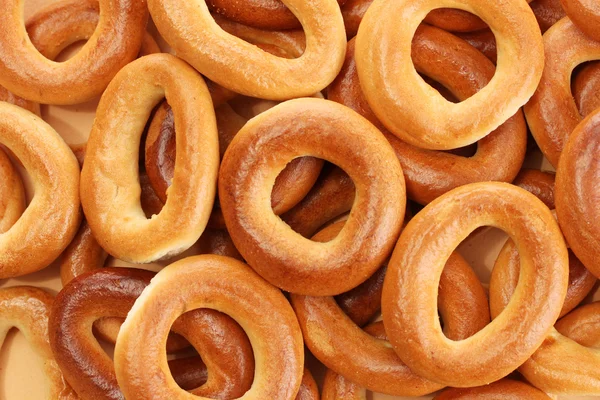 Tasty bagels, close up — Stock Photo, Image