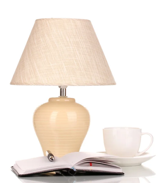 Table lamp isolated on white — Stock Photo, Image