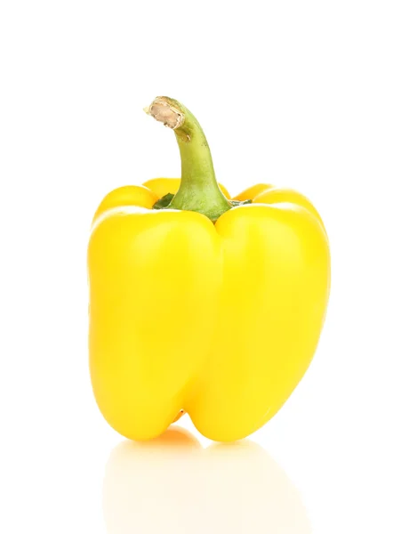 Tasty pepper isolated on white — Stock Photo, Image