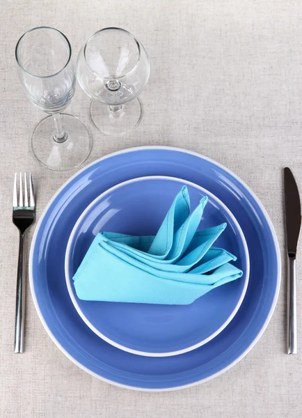 Table setting festive table — Stock Photo, Image