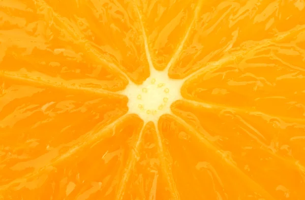 Slice of orange, close up — Stock Photo, Image