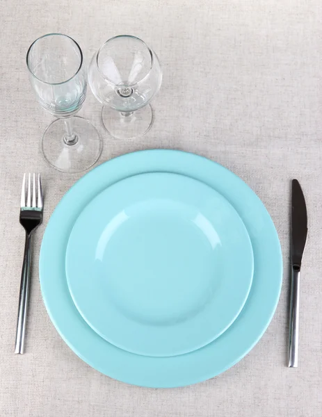 Festlich gedeckter Tisch — Stockfoto