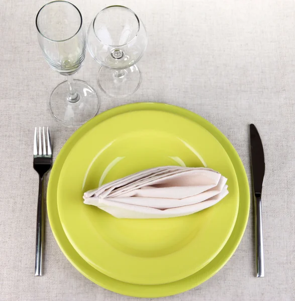 Πίνακα ρύθμιση γιορτινό τραπέζι — Φωτογραφία Αρχείου