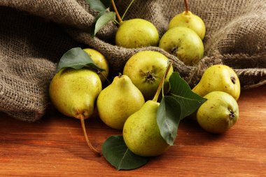 Sulu flavorful armut yakın çekim