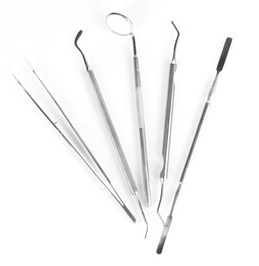 beyaz izole diş bakımı Diş seti