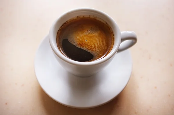 Copa de café en la cafetería — Foto de Stock