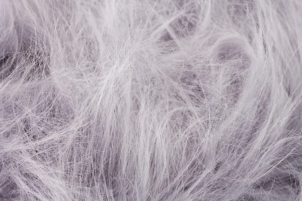 Gray fur texture, close-up.Useful as background — Stock Photo, Image