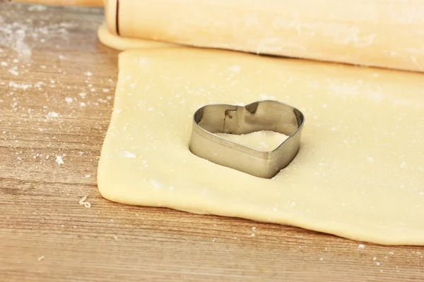 Cozinhar biscoitos close-up — Fotografia de Stock