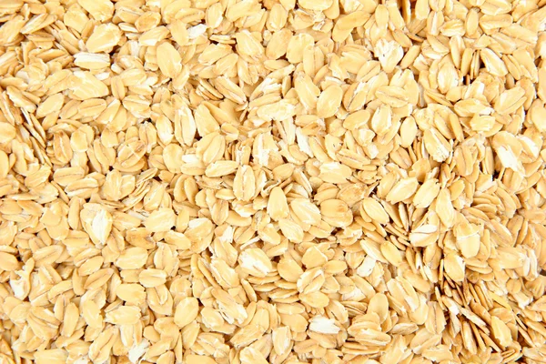 Oat flakes texture of close up — Stock Photo, Image