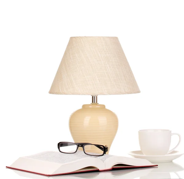 Table lamp isolated on white — Stock Photo, Image