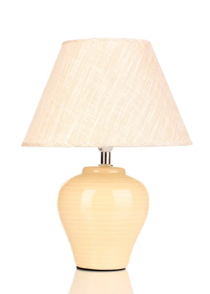 Table lamp isolated on white — Stock Photo, Image