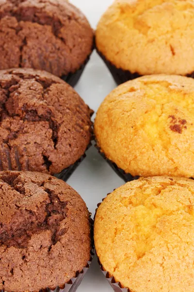 Färska muffins närbild — Stockfoto