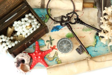 map of treasures background clipart
