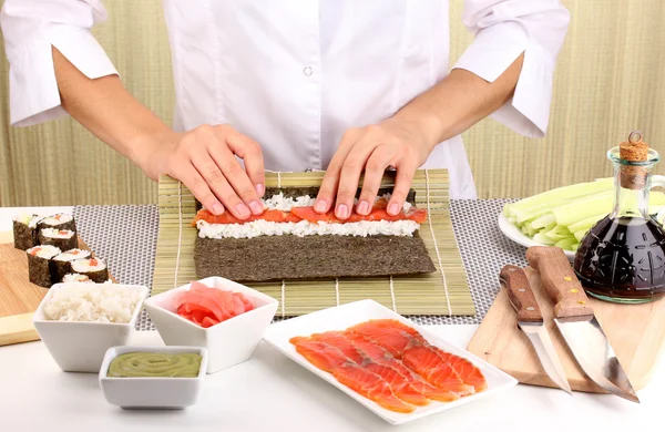 Making rolls — Stock Photo, Image