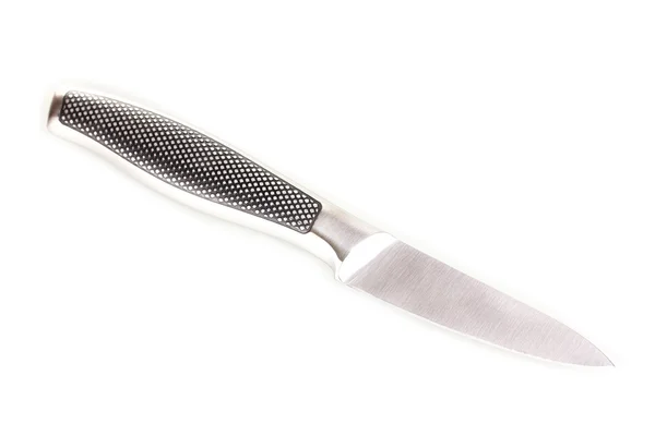 Paring bıçak üzerinde beyaz izole — Stok fotoğraf