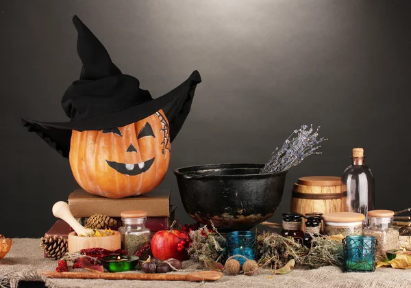 Laboratorio de Halloween aterrador —  Fotos de Stock