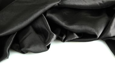 beyaz izole güzel ipek örtü