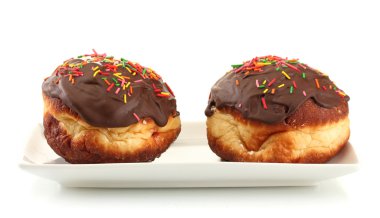 beyaz izole lezzetli börekler