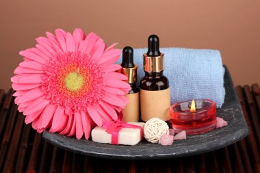 Spa kahverengi zemin ayarı