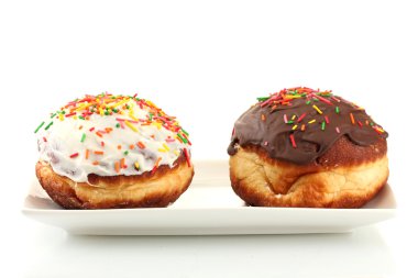 beyaz izole lezzetli börekler