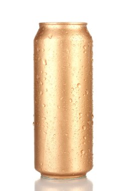 alüminyum su damla üzerinde beyaz izole olabilir.