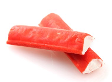 beyaz izole, Yengeç sopa