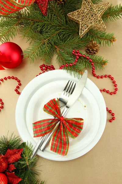 Hermoso escenario de Navidad, de cerca — Foto de Stock