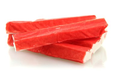 beyaz izole, Yengeç sopa