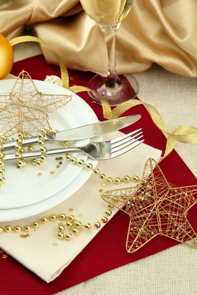 Belo cenário de Natal, close-up — Fotografia de Stock