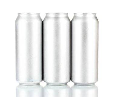 Alüminyum üstünde siyah izole