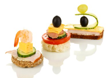 beyaz izole kanepeler