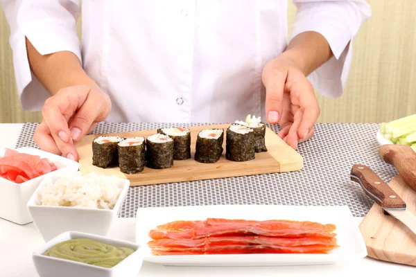 Making rolls — Stock Photo, Image