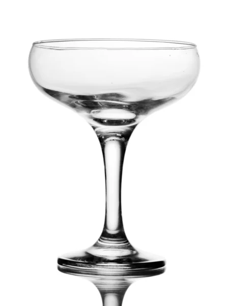 Üres üveg elszigetelt fehér — Stock Fotó