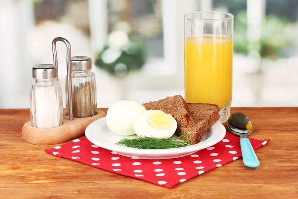 Frühstück im Café — Stockfoto