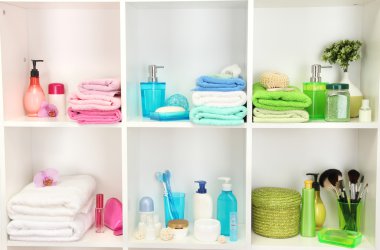 Banyo Aksesuar banyo raflarda