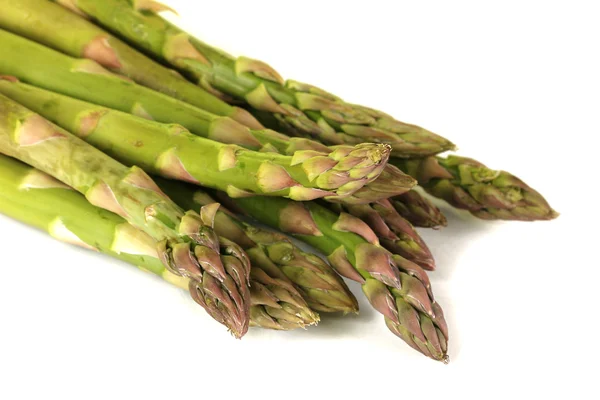 Fresh asparagus isolated on white — Stock Photo, Image