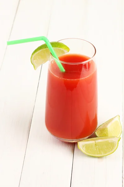 Bloody Mary cocktail on white background — Stock Photo, Image