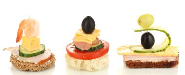 beyaz izole kanepeler