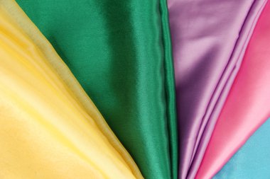 Kumaş yığını, kapatın.