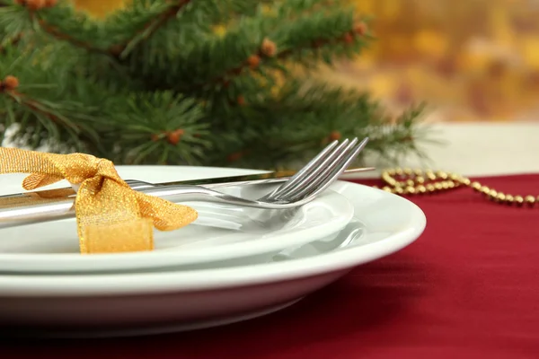 Belo cenário de Natal, close-up — Fotografia de Stock