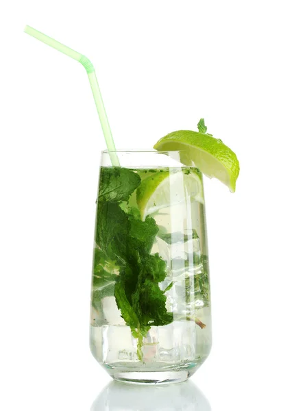 Mojito isolado em branco — Fotografia de Stock