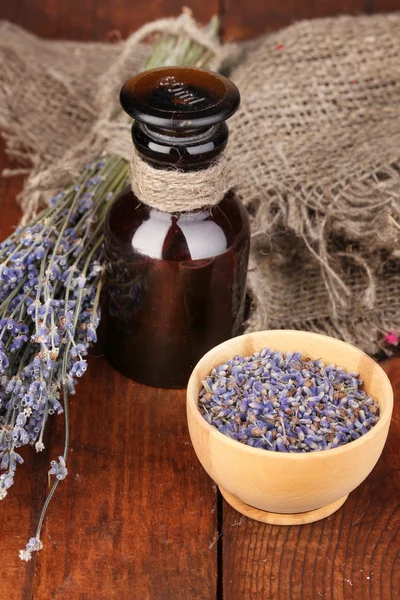 Lavendel en jar — Stockfoto