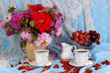 Yumuşak sonbahar durgun hayat