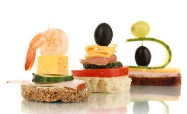 beyaz izole kanepeler