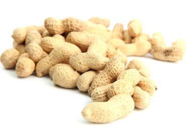 beyaz izole lezzetli fıstık