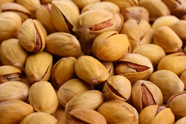 Tasty pistachio nuts, close up — Stock Photo, Image