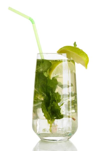 Mojito isolerad på vit — Stockfoto