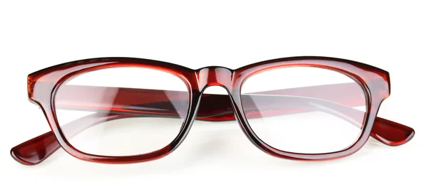 Красивые очки изолированы на белом — стоковое фото