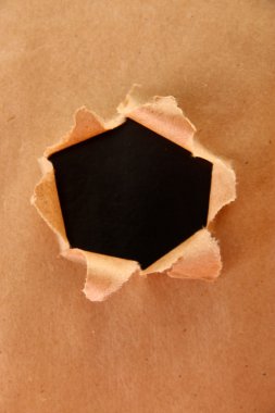 yırtık kraft kağıt arka plan